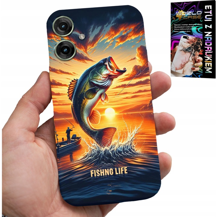 Telefontok Realme Note 60-hoz, World Case, szilikon, színes nyomtatás, 0, 2cm