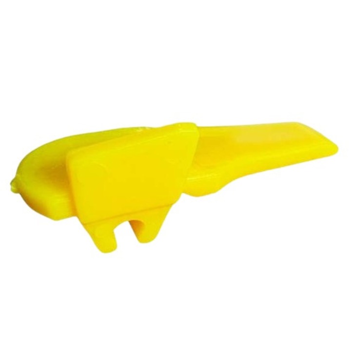 Set de 4 capace de montare pentru picioare, AZ, Tip AR, protecție jantă, plastic durabil, culoare variabilă