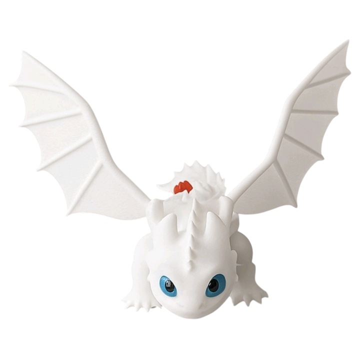 Фигурка Flexi Беззъб Дракон, многоцветна, 3D, еластична конструкция, идеална за подарък