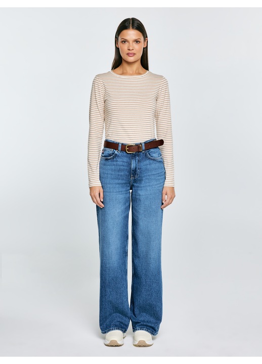 Bluza dama, Big Star, model Vensa 103, dungi crem