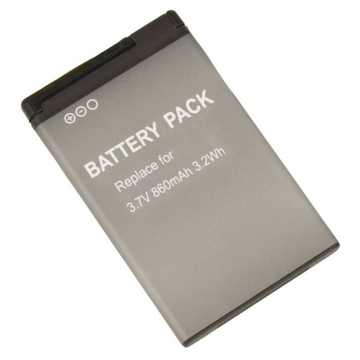 Acumulator Li-Ion e-SWC Supreme® pentru dispozitive electronice / GSM Nokia, 3.7 V, 0.85 Ah, echivalent cu BL-4CT