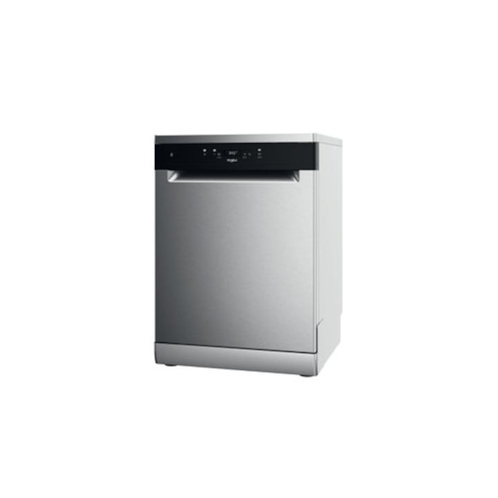 Masini de spalat vase Whirlpool: culoare inox,Standard - WH4FFA14BN6X,clasa energetica A, 14 seturi, 8 programe ,functie PowerClean, prespalare, Uscare rapida