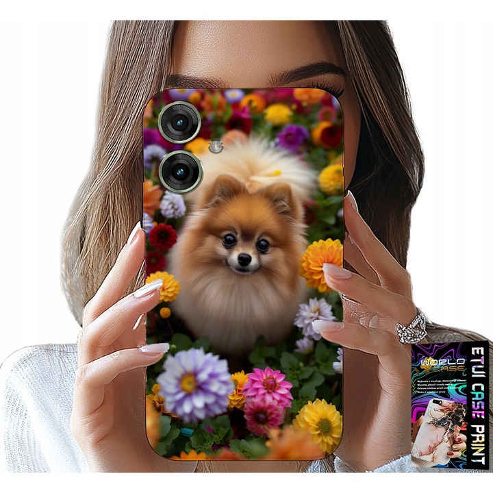 World Case telefontok, Pomerániai, szilikon, Realme Note 60-hoz