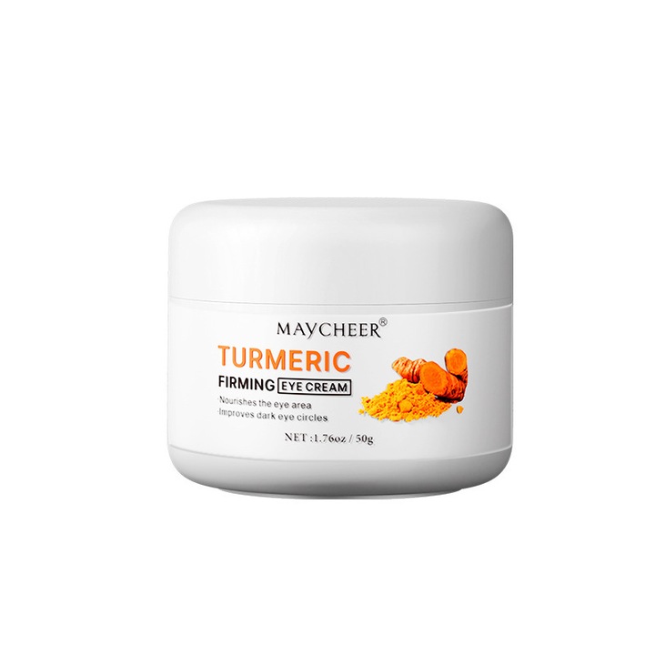 Kurkuma szemránckrém, napi ápolás, hidratálás, ragyogás, 50g