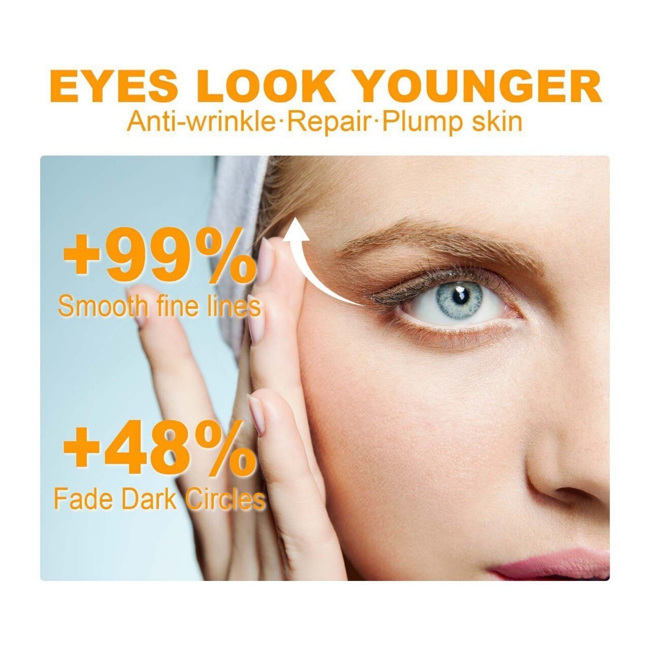 Crema de ochi anti-rid 5D Peptide, fermitate si hidratare, Hoygi - eMAG.ro