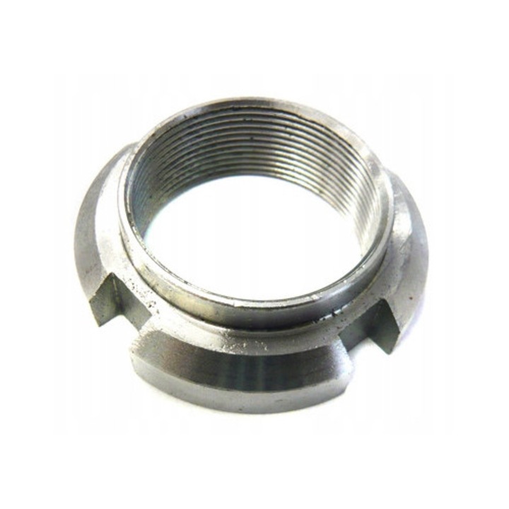 Tatra Sebességváltó Tengelyanya, H.R-344-219-350, M40x1.5, Ezüst, Kiváló Minőségű Ellenálló Acél, Biztonságos és Pontos Rögzítés, Magas Feszültségállóság, Új Minőségi Alkatrész, Tökéletes Teherautó Kompatibilitás, Maximális Tartósság