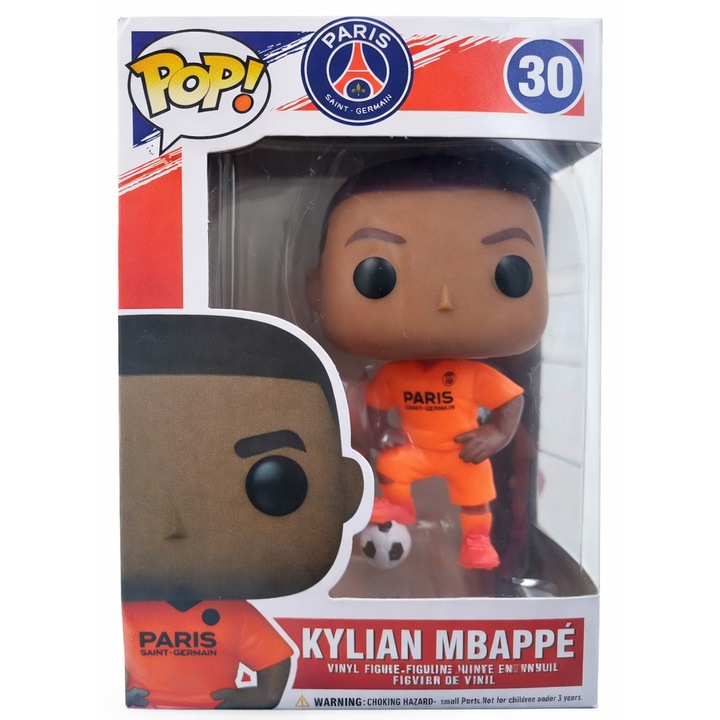 POP figura Kylian MBAPPE, többszínű, 9x5cm