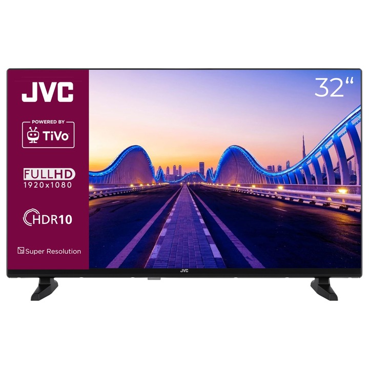 Televizor Smart JVC 32 inci, Full HD, HDR, 81.2cm