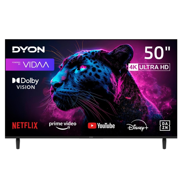 Televizor inteligent Dyon Movie Smart 50 Vx, 4K, 50 inch, 126 cm