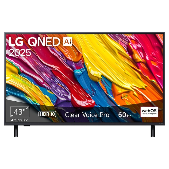 Televizor LG, 43 inch, 4K, Smart TV, 109cm