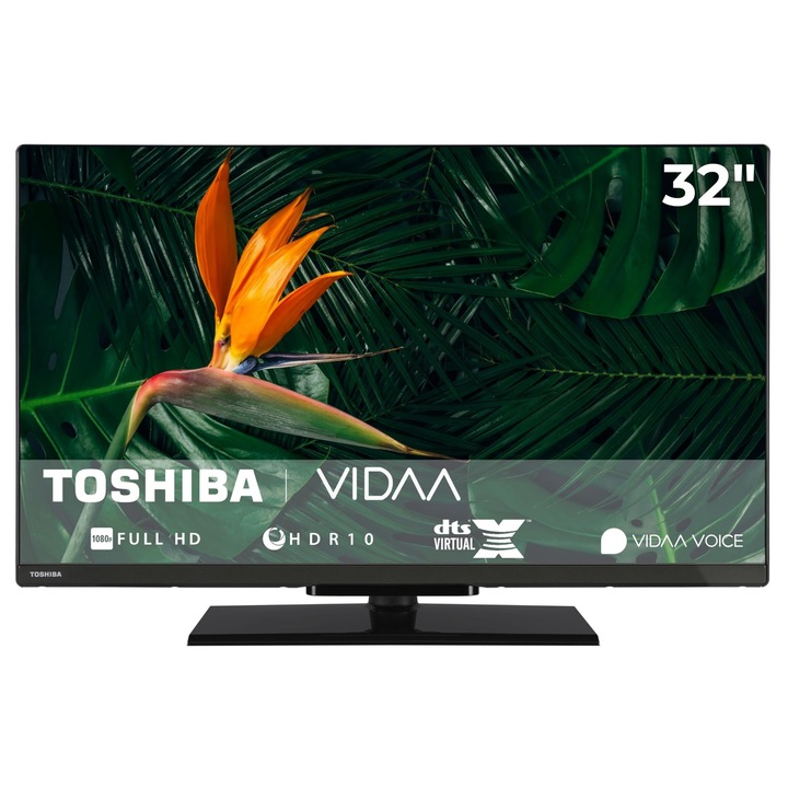 Televizor Smart TV Toshiba, 32 inci, Full HD, HDR, Bluetooth, 81cm