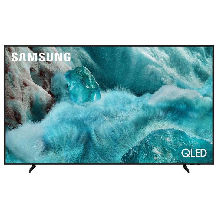 Televizor Smart Samsung Qled 55Q7F, 4K, procesor Q4 Ai, sunet adaptiv, 140 cm