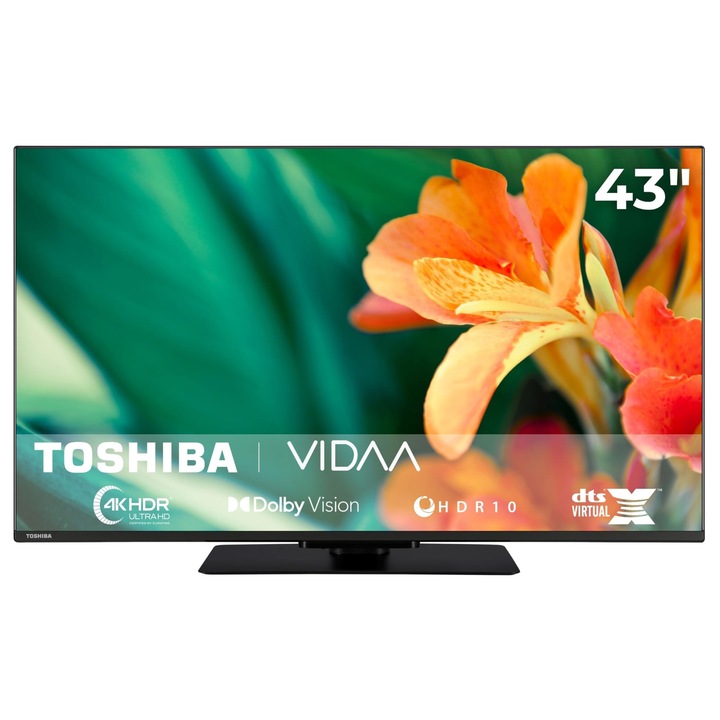 Televizor Smart, Toshiba, Vidaa, 4K, 43 inch
