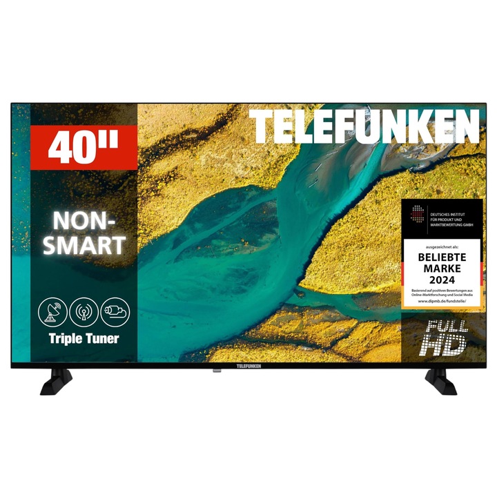 Televizor Telefunken 40 inci, Full HD, 1920x1080, 100cm