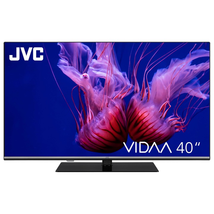 Televizor JVC Qled 40 Inch, Full HD, Smart TV, Negru