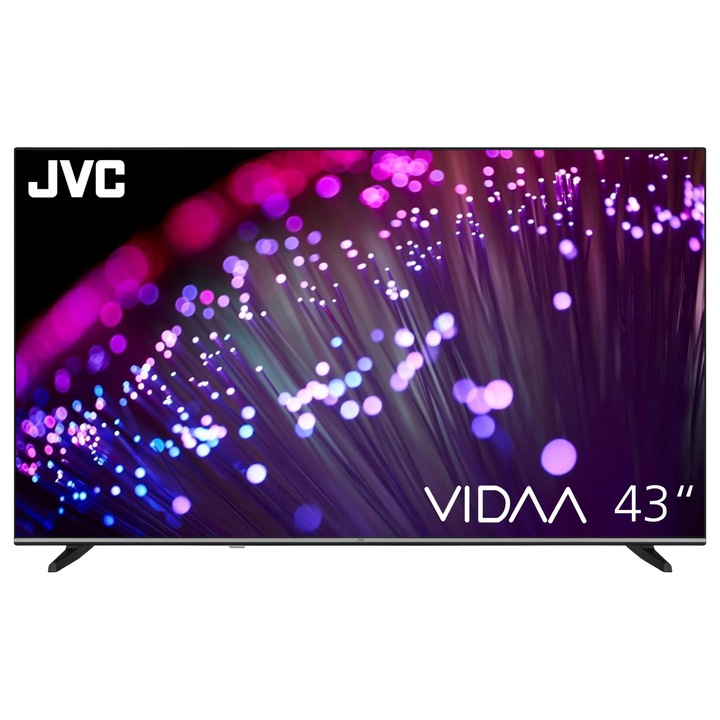 Televizor Smart JVC 43", 4K, HDR, Negru