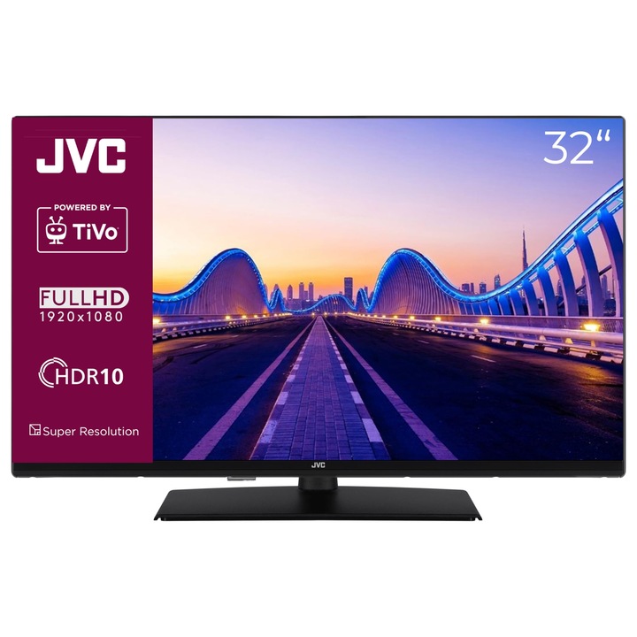 Televizor Smart JVC 32 inchi Full HD, HDR, 81.2cm
