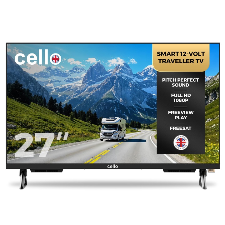 Televizor Smart Cello, C2725Ws, 27 inch, 12V/230V