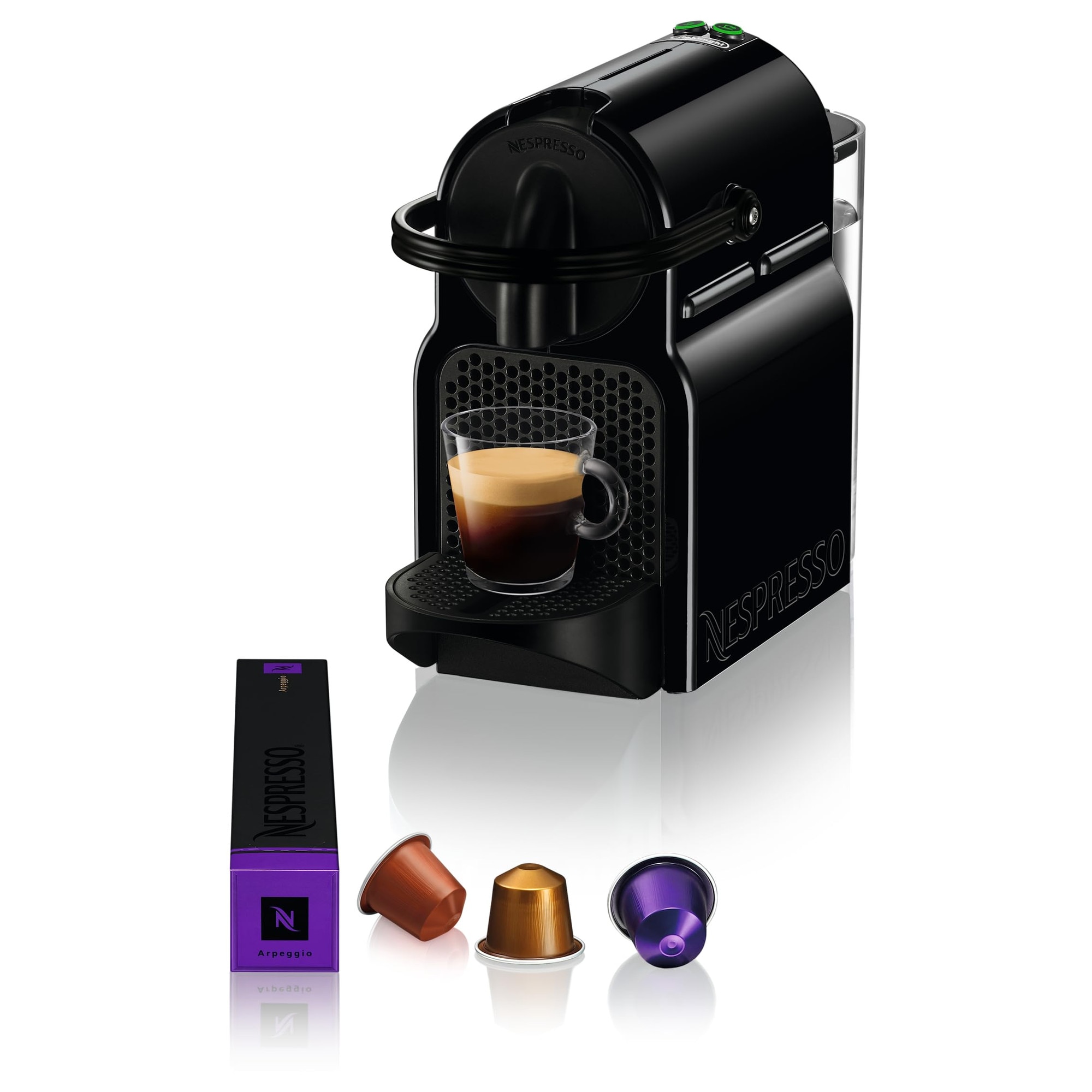 Nespresso Inissia エスプレッソマシン 19bar Espressor Nespresso Inissia EN 80.B, 0.8 l, 1260 W, 19 bar