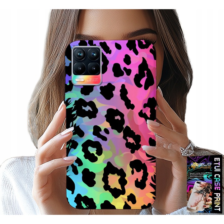 Telefontok, World Case, Realme 8 / 8 Pro, szilikon, többszínű