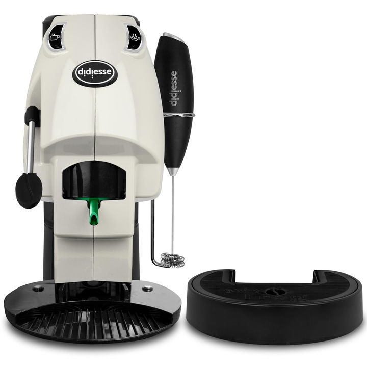 Aparat de cafea Didiesse Baby Frog, 650W, spumă de lapte, fildes