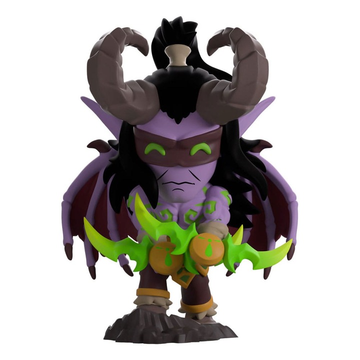 PVC фигурка Illidan Stormrage 13 см, Youtooz, многоцветна
