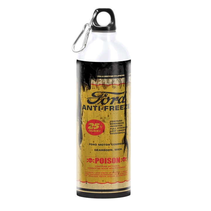 Termos personalizat Tomak Ford Antifreeze recipient din otel inoxidabil 750 ml Motrix