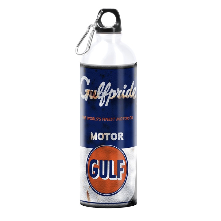 Termos personalizat Tomak Gulfpride Motor Oil recipient din otel inoxidabil 750 ml Motrix