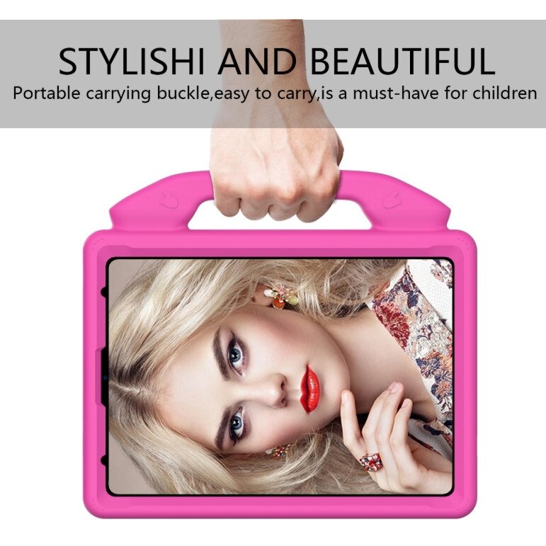 Husa protectie tableta ZYNORO, cauciuc spumat EVA, rezistenta la socuri, roz, 10.9 inch