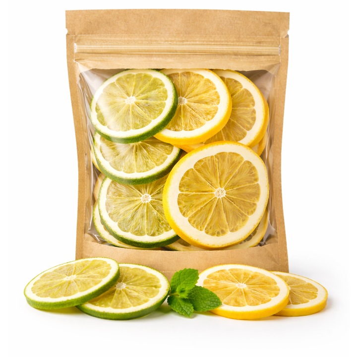 Set Decorativ Citrice Verzi - Lime și Lamaie, 100 g