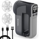 Aparat de ras pentru tesaturi Beautural, electric reincarcabil, 3 viteze, 6 lame, recipient mare