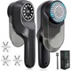 Indepărtător de scame electric Bubbacare, portabil, reincarcabil USB, cu afișaj digital LED, 2 viteze, pentru haine și covoare