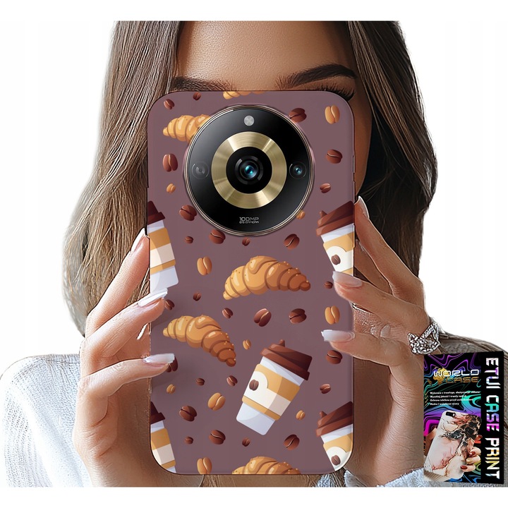 Telefontok, World Case, Realme 11 Pro, színes nyomtatás, szilikon, többszínű