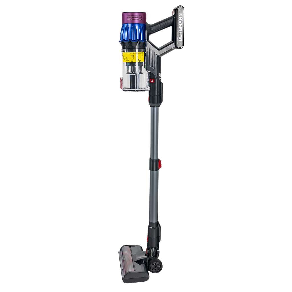 Aspirator vertical BERGMANN PUX 728, 650W, 50 min autonomie, culoare maro, capacitate colectare 1200 ml, filtru HEPA