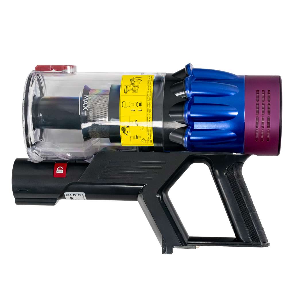 Aspirator vertical BERGMANN PUX 728, 650W, 50 min autonomie, culoare maro, capacitate colectare 1200 ml, filtru HEPA