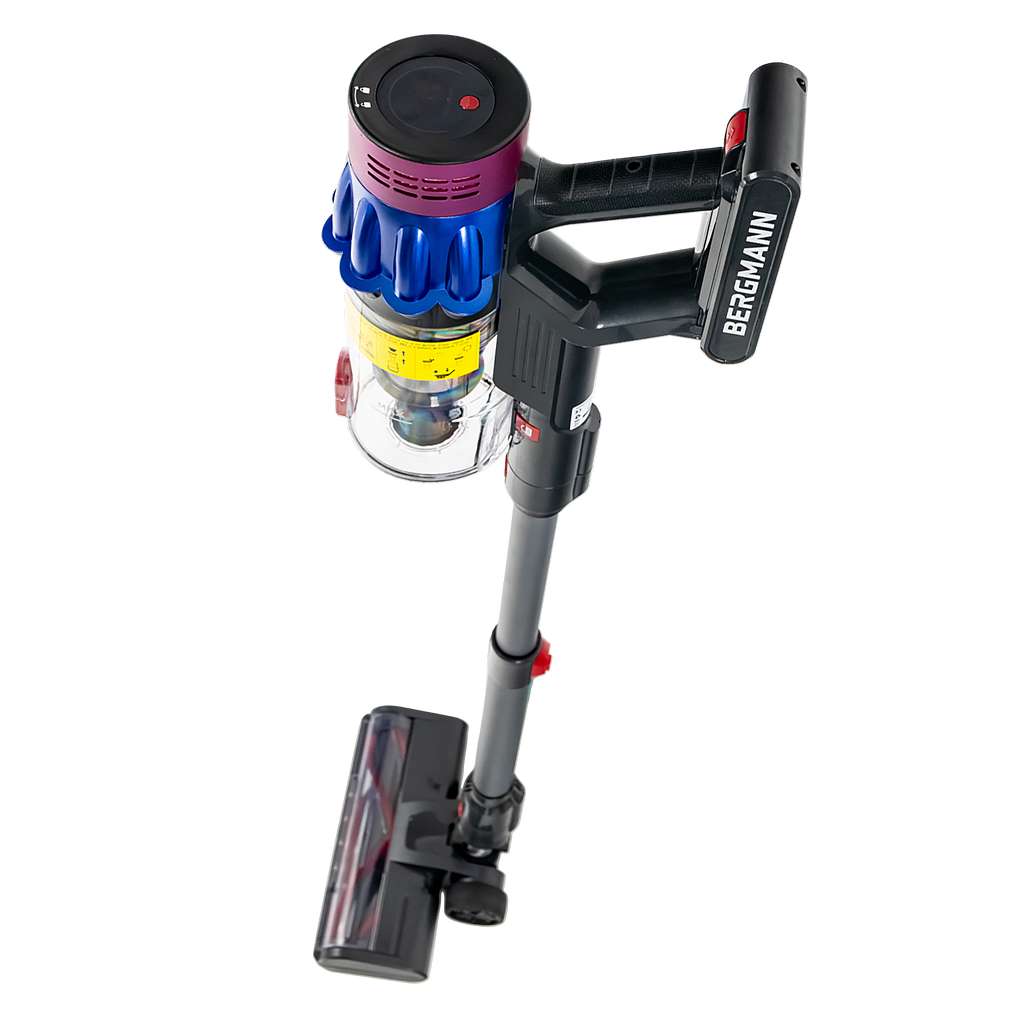 Aspirator vertical BERGMANN PUX 728, 650W, 50 min autonomie, culoare maro, capacitate colectare 1200 ml, filtru HEPA