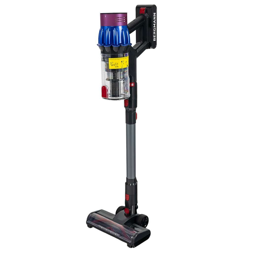 Aspirator vertical BERGMANN PUX 728, 650W, 50 min autonomie, culoare maro, capacitate colectare 1200 ml, filtru HEPA