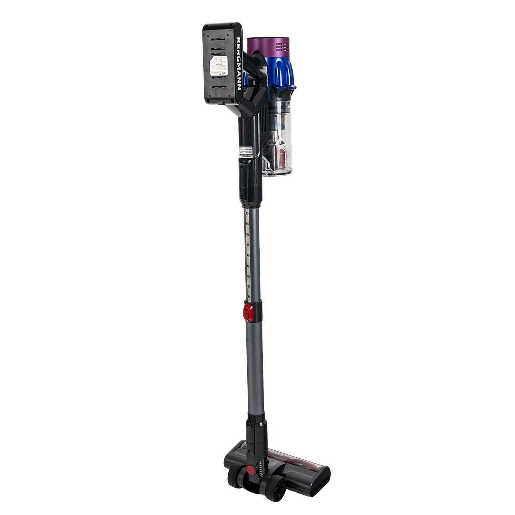 Aspirator vertical BERGMANN PUX 728, 650W, 50 min autonomie, culoare maro, capacitate colectare 1200 ml, filtru HEPA