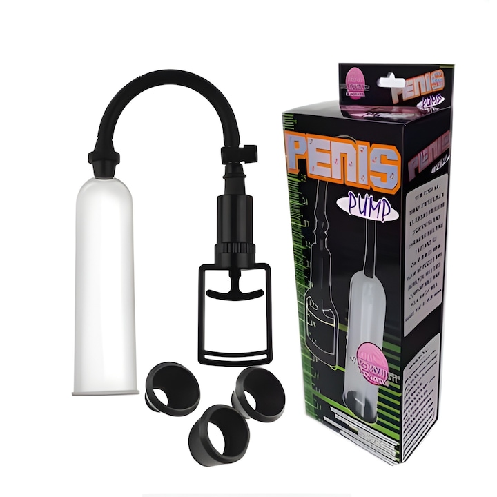 Ръчна помпа за пенис, удължител и мъжки тренажор, мастурбатор, интимна играчка за мъже
