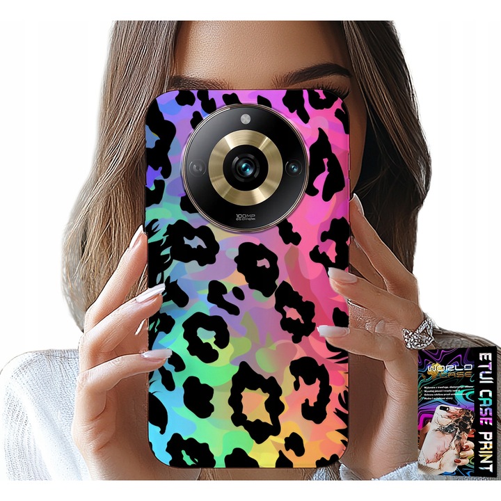 Telefontok Realme 11 Pro, World Case, szilikon többszínű, kiváló minőségű védelem