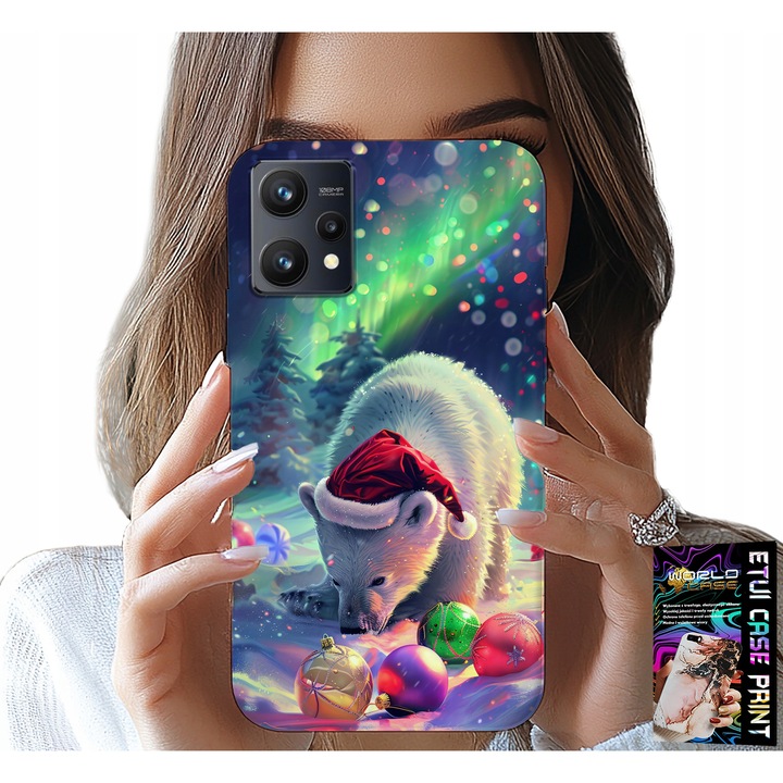 Telefontok, World Case, maci mintás, szilikon, Realme 9 Pro készülékhez