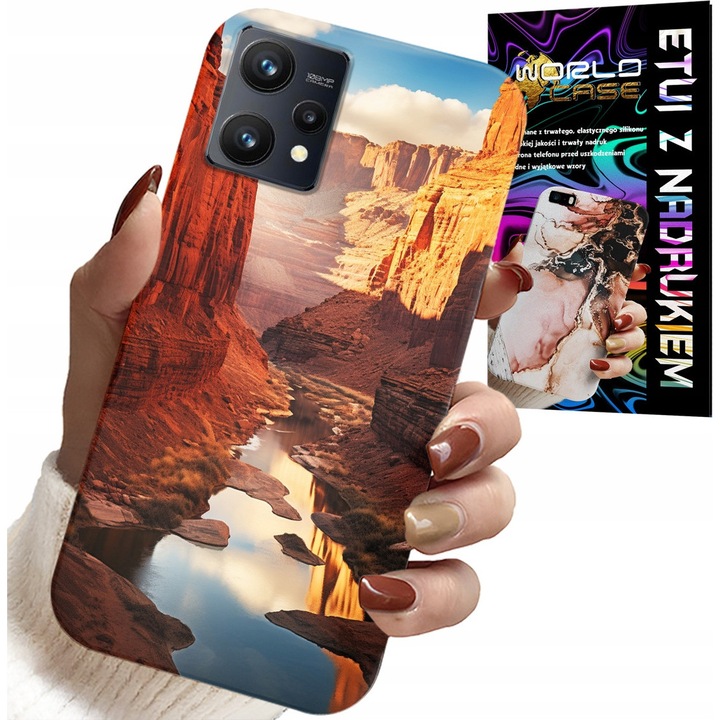 Telefontok, World Case, Realme 9 Pro, gumi, 0,2, többszínű