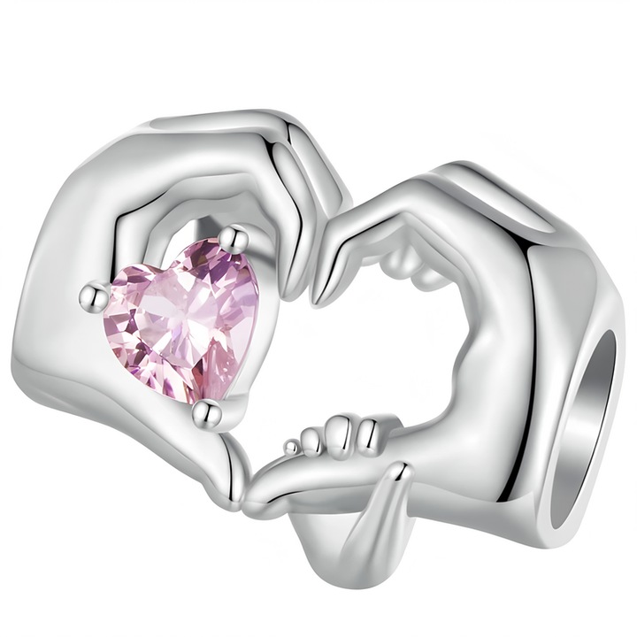 Talisman, Trusky, argintiu/roz