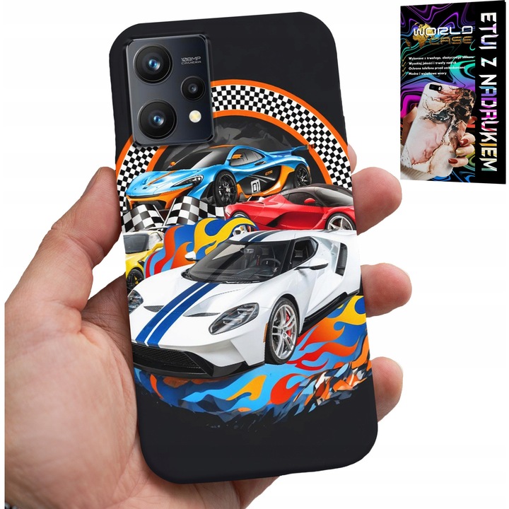 Telefontok, World Case, sportos design, szilikon, Realme 9 Pro