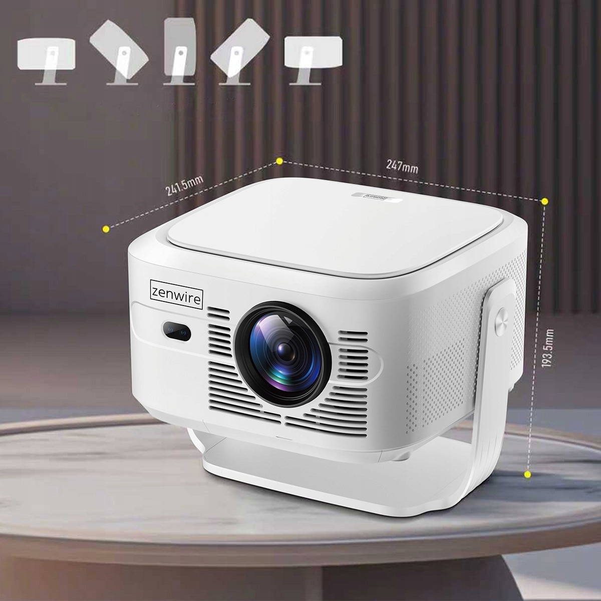Videoproiector LCD Zenwire® PrimeView IMC460 Pro, Android 14, Full HD ...