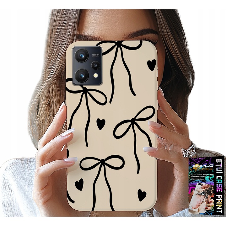 Telefontok, World Case, Realme 9 Pro, színes nyomtatás, szilikon