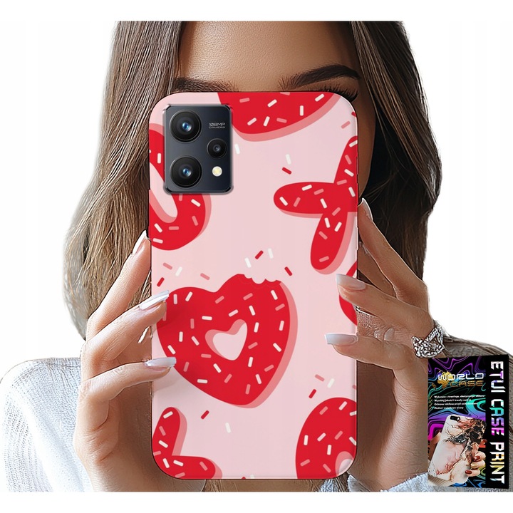 Telefontok Realme 9 5G, World Case, XOXO modellek, szilikon, többszínű design