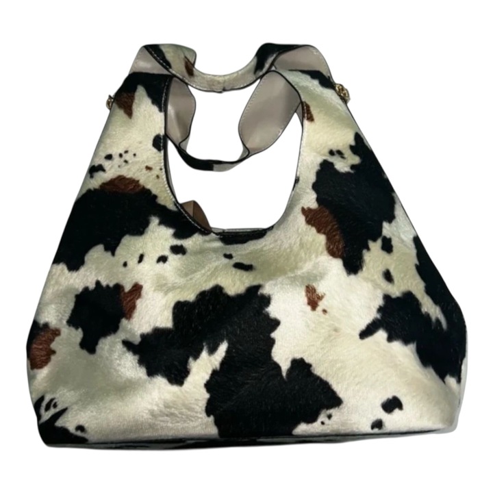 Válltáska tehénmintás mintával 38*38cm