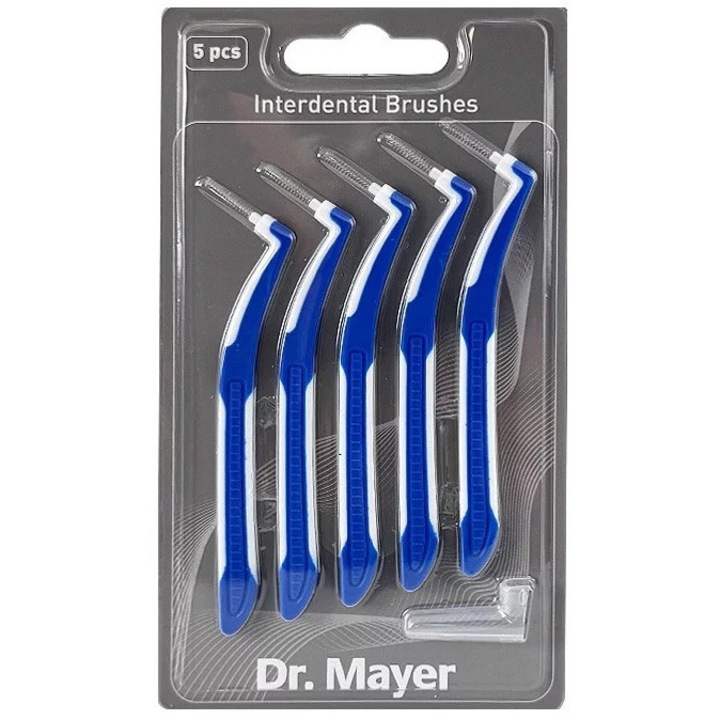 Dr. Mayer Periute interdentare SS Blue, 5 buc