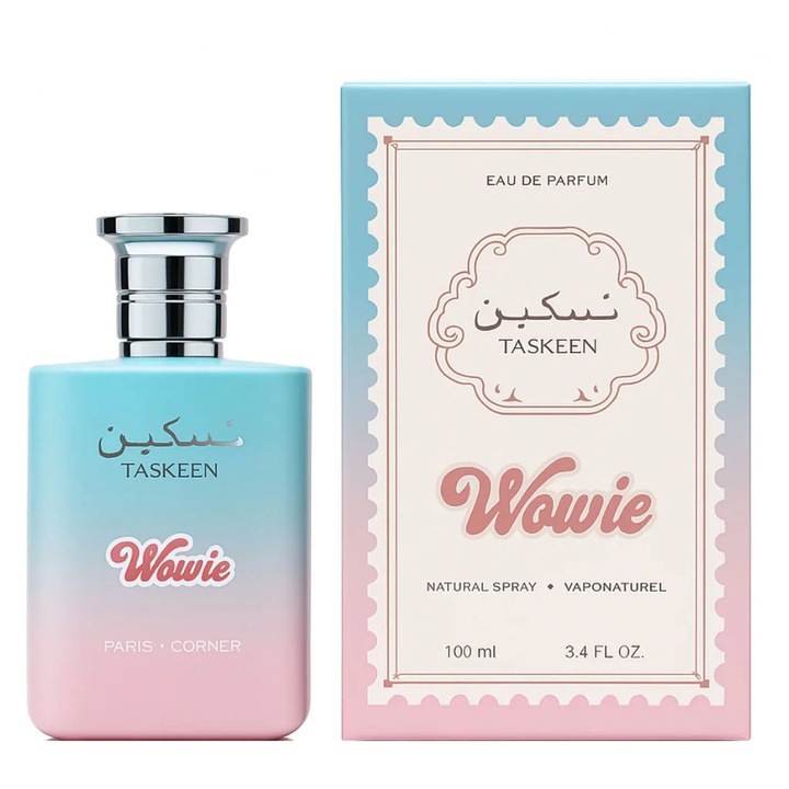 Парфюмна вода Taskeen Wowie, Paris Corner, 100 мл
